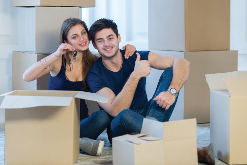 Local movers helping with a Preston residential move