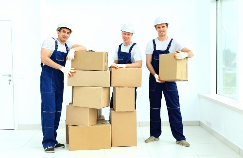 Commercial removals support for an office move in Preston
