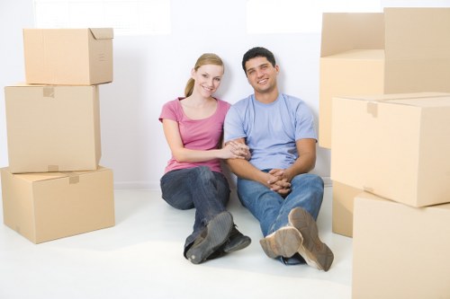 Moving van pricing discussion for a Preston house removal