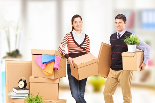 Local movers handling a domestic relocation in Preston