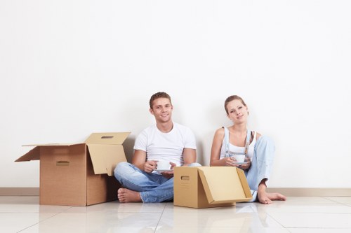 Local office removal service supporting a commercial move in Preston