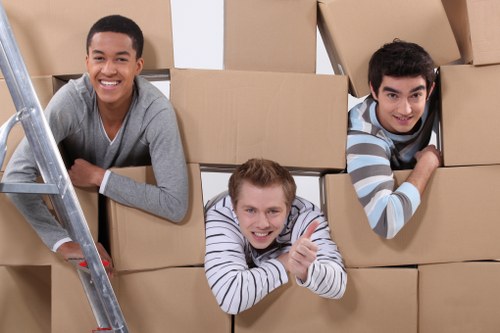 Risk assessment and communication during a van move