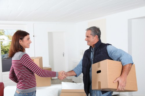 Unpacking support helping a Preston household settle into a new home