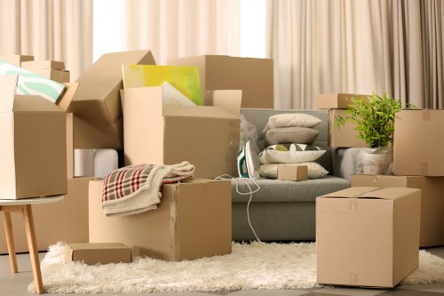 Loaded van for mixed item removals and furniture collection